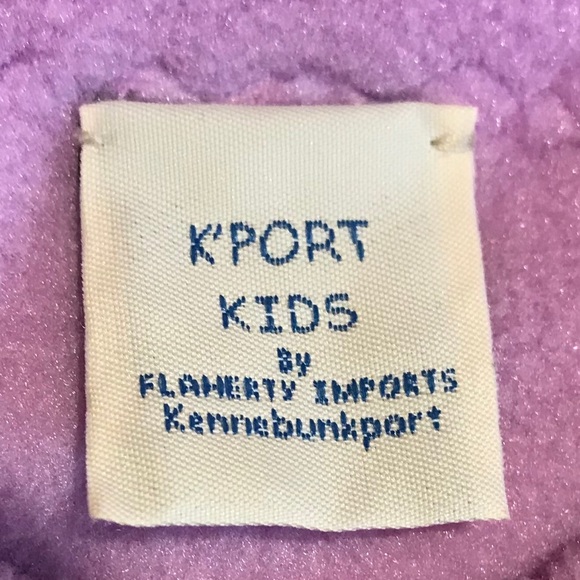 Girl’s Size 2 lilac and aqua fleece top - Picture 5 of 5